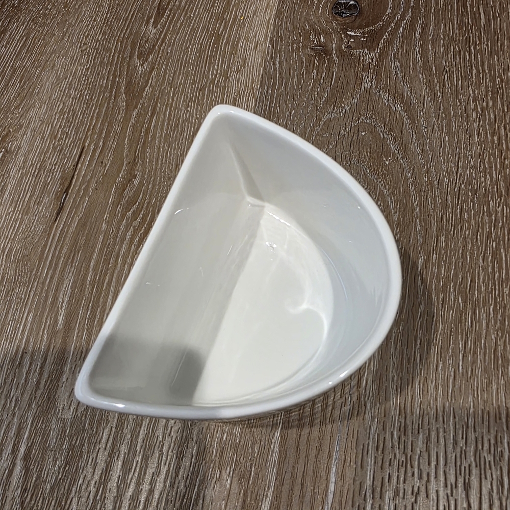 Elegant White Ceramic Serving Bowl